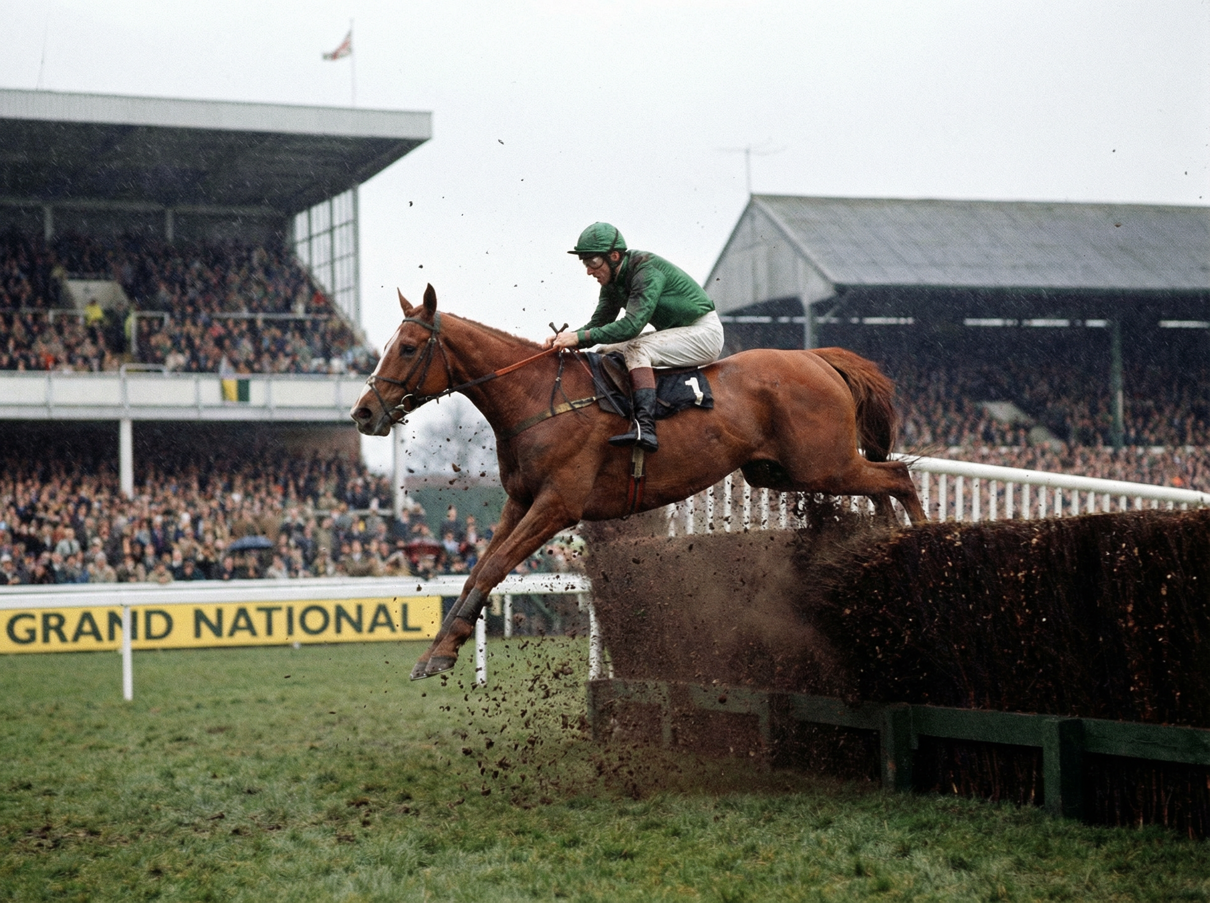 澳门皇冠 - 红朗姆赢得英国国家障碍大赛